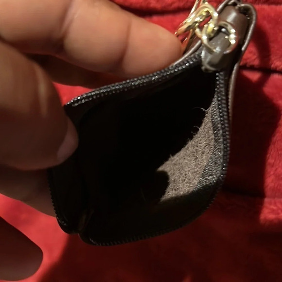 Ippolita brown leather card holder key ring - Picture 11 of 12